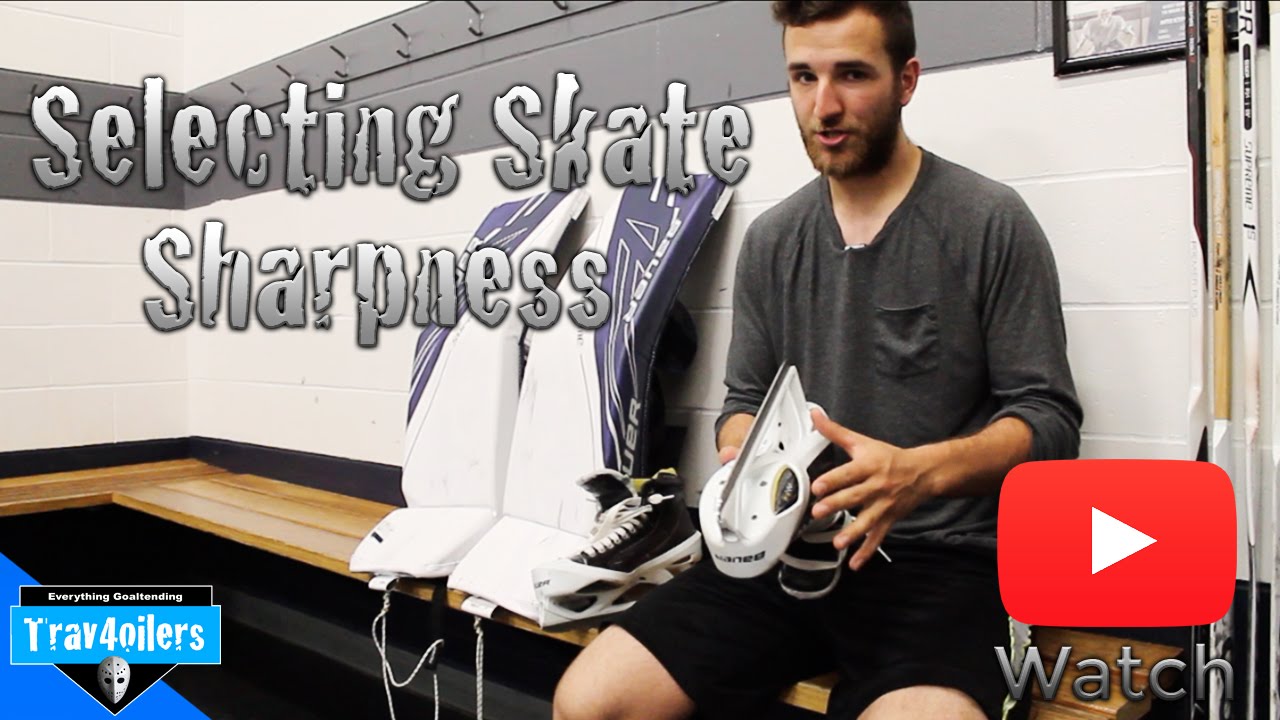 How To Sharpen Goal Skates Over a Year of Experimenting [HD] YouTube