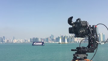 The Mo-Sys L40 remote head filming at the Red Bull Air Race