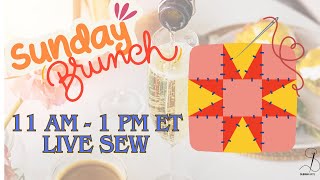 Sunday Brunch - Episode No. 31 - Retreat Quilting #quilting #livesew #tutorial