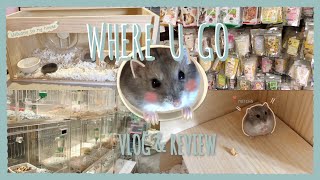 Where ü go [Vlog & Review] EP.02 ไปซื้อของให้น้องแฮมสเตอร์&จัดบ้านน้อง Hamster