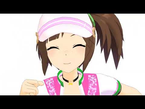 ウマ娘 白背景MMD アイネスフウジン Classic