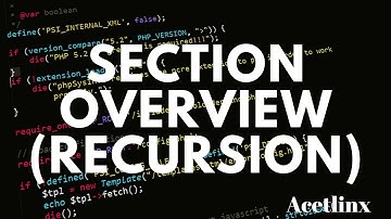 Section Overview (Recursion) - AP Computer Science A MasterClass