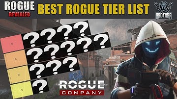 BEST ROGUES - ROGUE COMPANY TIER LIST! - Rogue Revealed (Rogue Company - Guides, Tips and Tutorials)