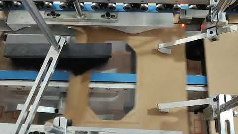 GS series 4 corners Kraft paper box Folder Gluer Rolam