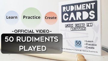 Rudiment Cards - The official video