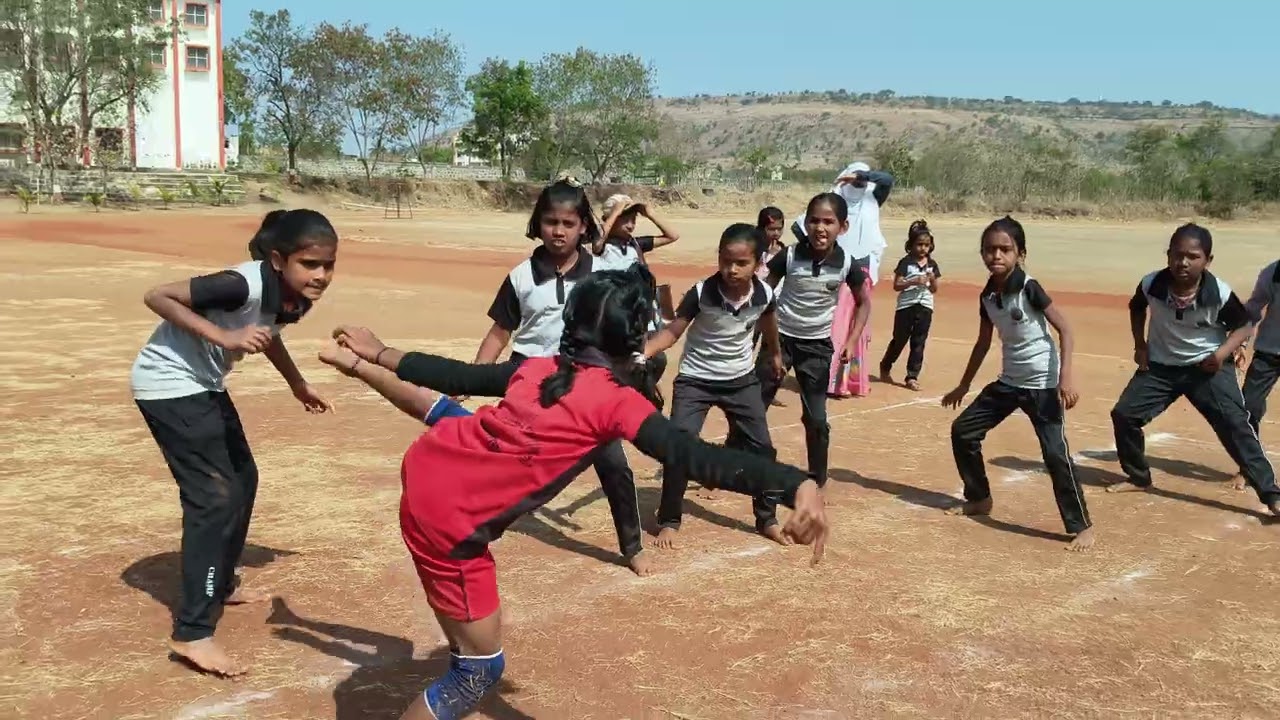 तालुका स्तरीय क्रीडा स्पर्धा भडकेवाडी विरुद्ध जाधववाडी कब्बडी सामना (मुली) भाग २
