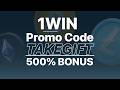1WIN PROMO CODE "TAKEGIFT" — 500% Deposit Bonus 1win Code 2026 Review