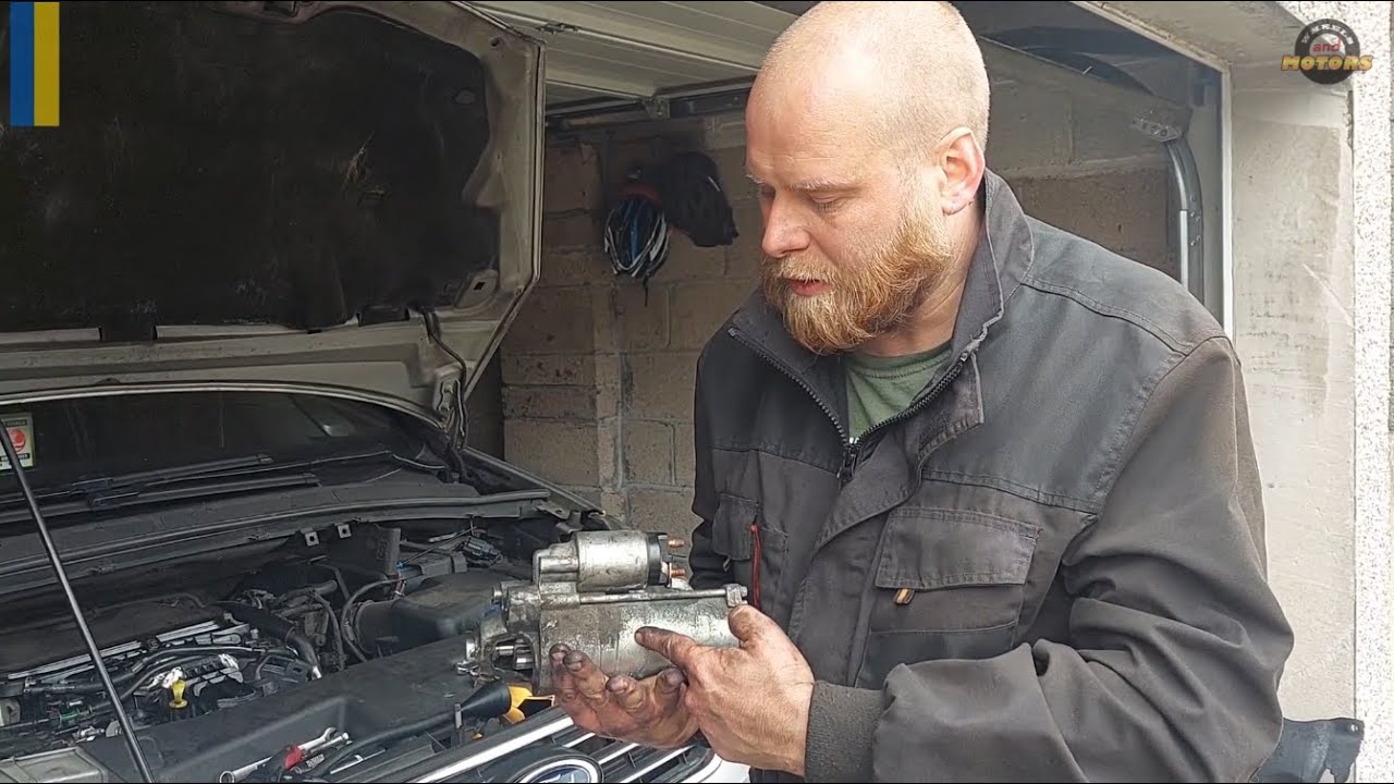 Заменить СТАРТЕР Ford 2.0 TDCi (Volvo, Peugeot, Citroen)