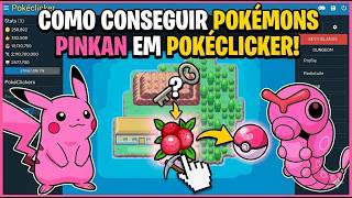 POKECLICKER: HOW TO ACCESS PINKAN ISLE | Gameplay in Portuguese (Brazil)