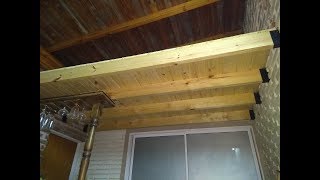 Como hacer entrepiso de madera o altillo tutorial super FACIL how to make a wooden loft