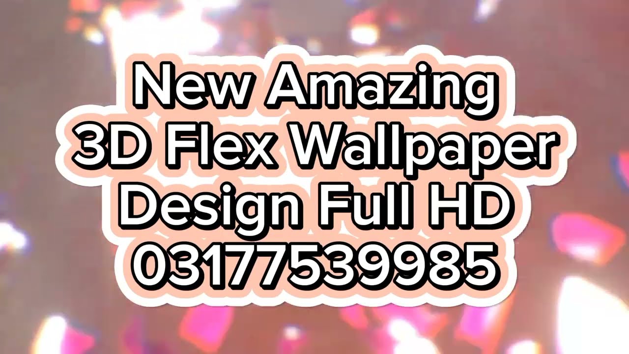 wall Paling design flex wallpaper printing and pasting full discount WhatsApp number 03177539985