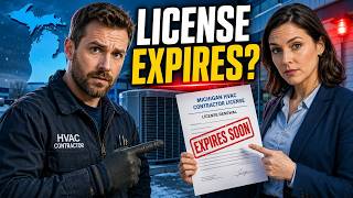 How to renew an HVAC contractor license in Michigan