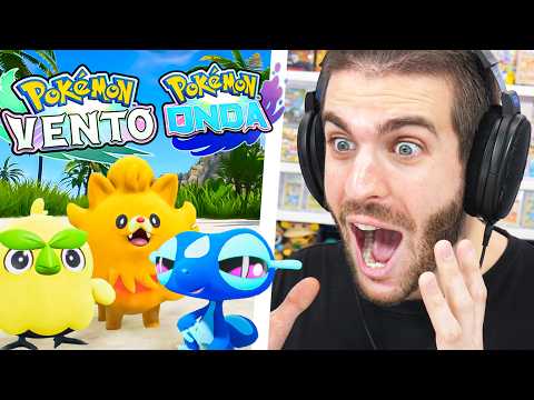 Thumbnail for REAZIONE TRAILER NUOVI GIOCHI POKEMON ONDA E VENTO!