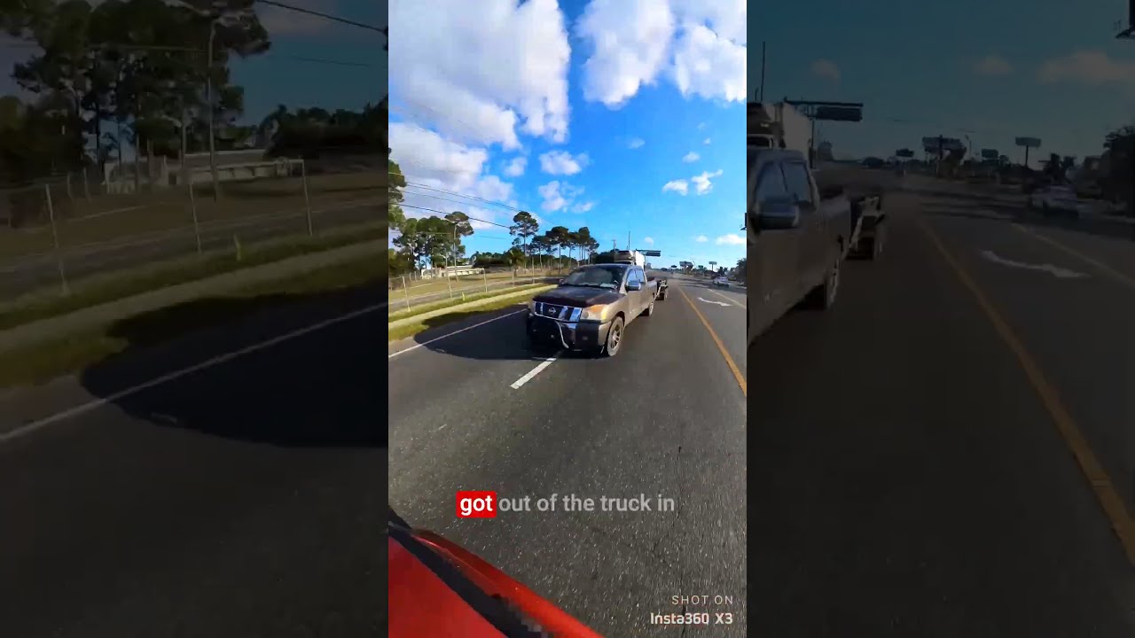 INSANE ROAD RAGE ATTACK ON TESLA