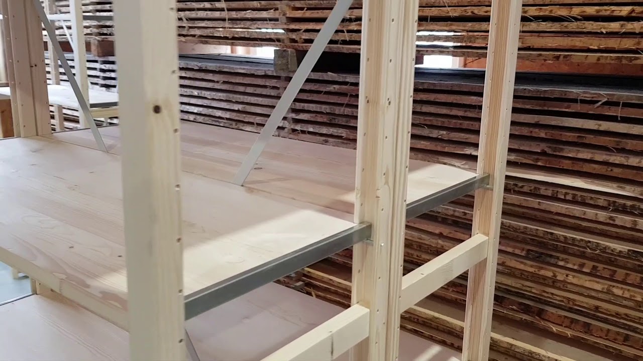 Holzregal HW45 Lagerregale-Faber Video 4