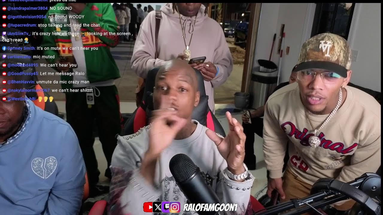 Lil Woody Pulling up on Ralo