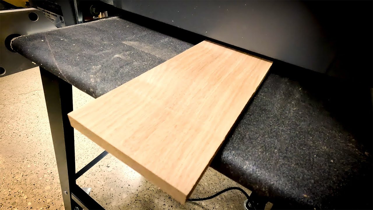 DEMO DAYS "Live" Demo: Thickness Planer VS Thickness Sander!