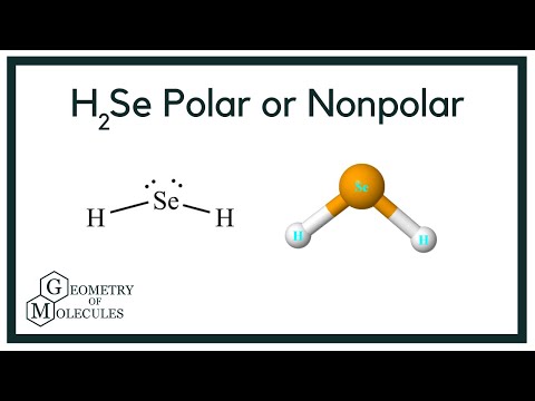 is Hydrogen Selenide polar or nonpolar, polar or nonpolar H2Se, H2Se po...