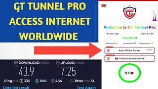 GT Tunnel Pro VPN best Free VPN 2024 screenshot 2