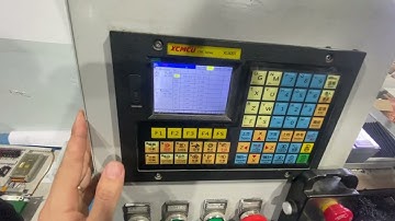 Cài đặt dao trên máy tiện CNC mini- Bộ điều khiển XCMCU- XC609T