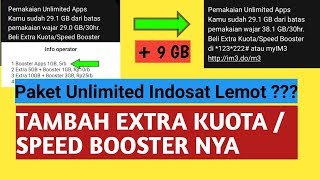 Cara membuat paket unlimited indosat - tanpa kuota 24 jam