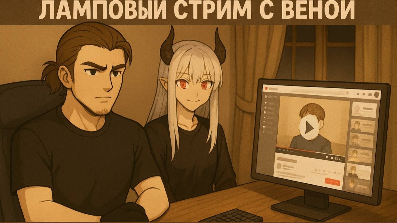 Ламповый стримчик с Веной смотрим ваши Видосики !)