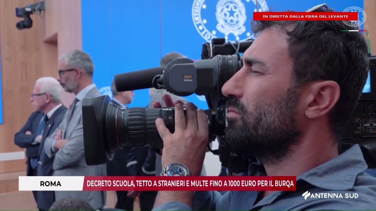 TG INTERREGIONALE ORE 13.15 DEL 25 SETTEMBRE 2026 .