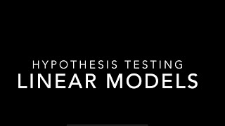 Linear models pt2