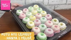 RESEP KUE PUTU AYU ENAK DENGAN 1 BUTIR TELOR HASILNYA BANYAK - Durasi: 7.50. 