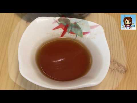 Video Làm nước mắm chay từ cùi thơm và nấm đông cô. - youtube