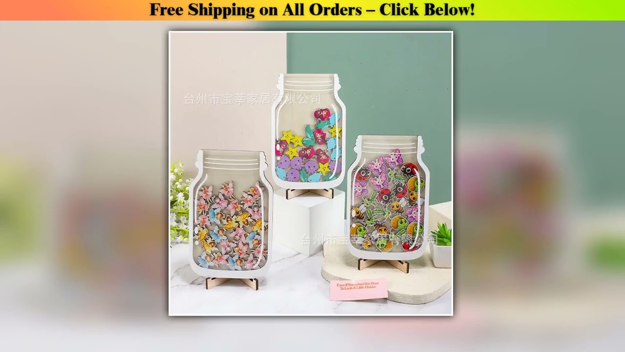 Kids Reward Jar With 25Pcs Tokens Chore Chart Megnetic Classroom Reward Jar With Star Chart Reward