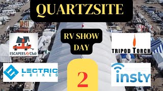 QUARTZSITE RV SHOW DAY TWO