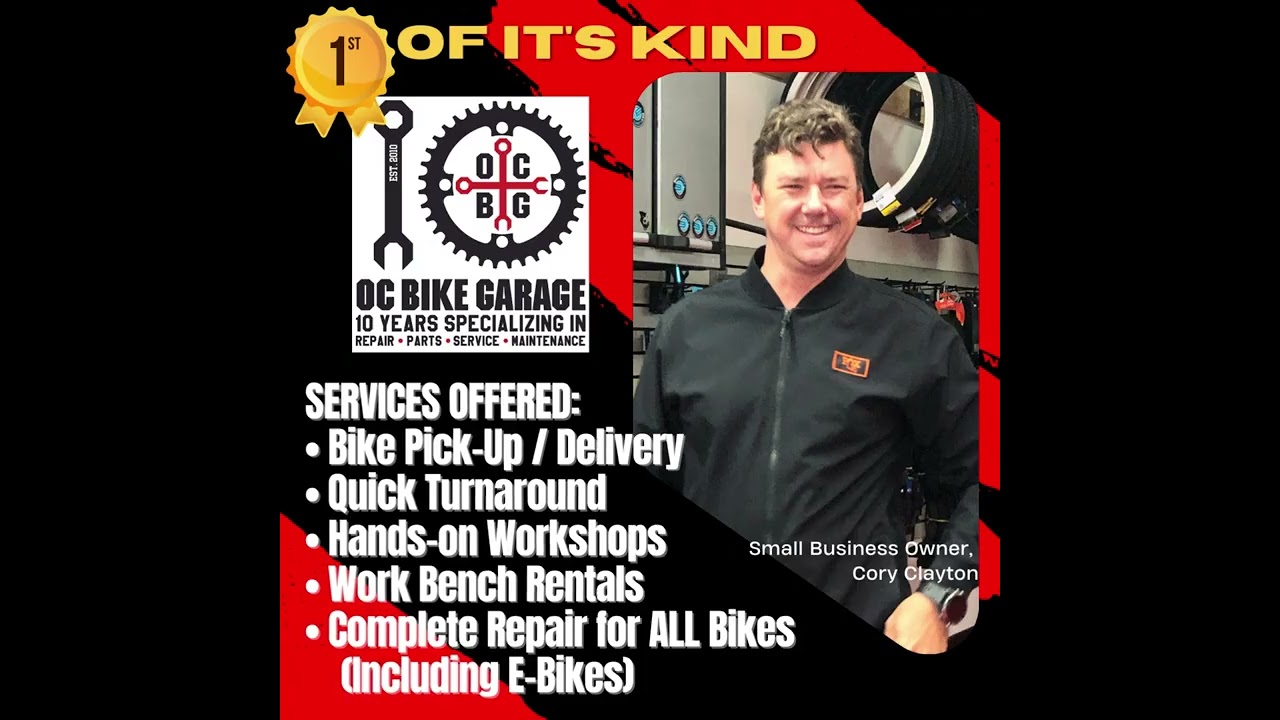 Meet Cory from OC Bike Garage, 1st of it's kind SERVICE BASED BIKE SHOP!