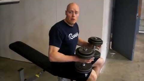 Low Incline DB Press