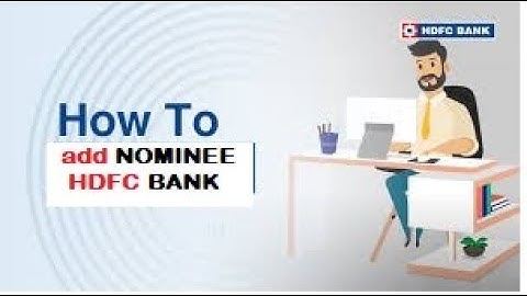 How to add nominee to HDFC Bank using Netbanking | Hdfc bank nominee update online