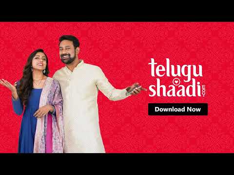 Telugu-Ehe von Shaadi.com