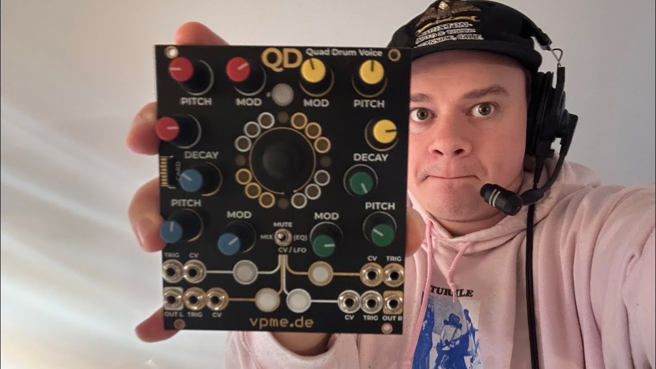 Rambling About: VPME Quad Drum with tafony