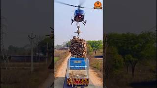 Helicopters took away all the luggage #ytshorts #trending #viral #shorts