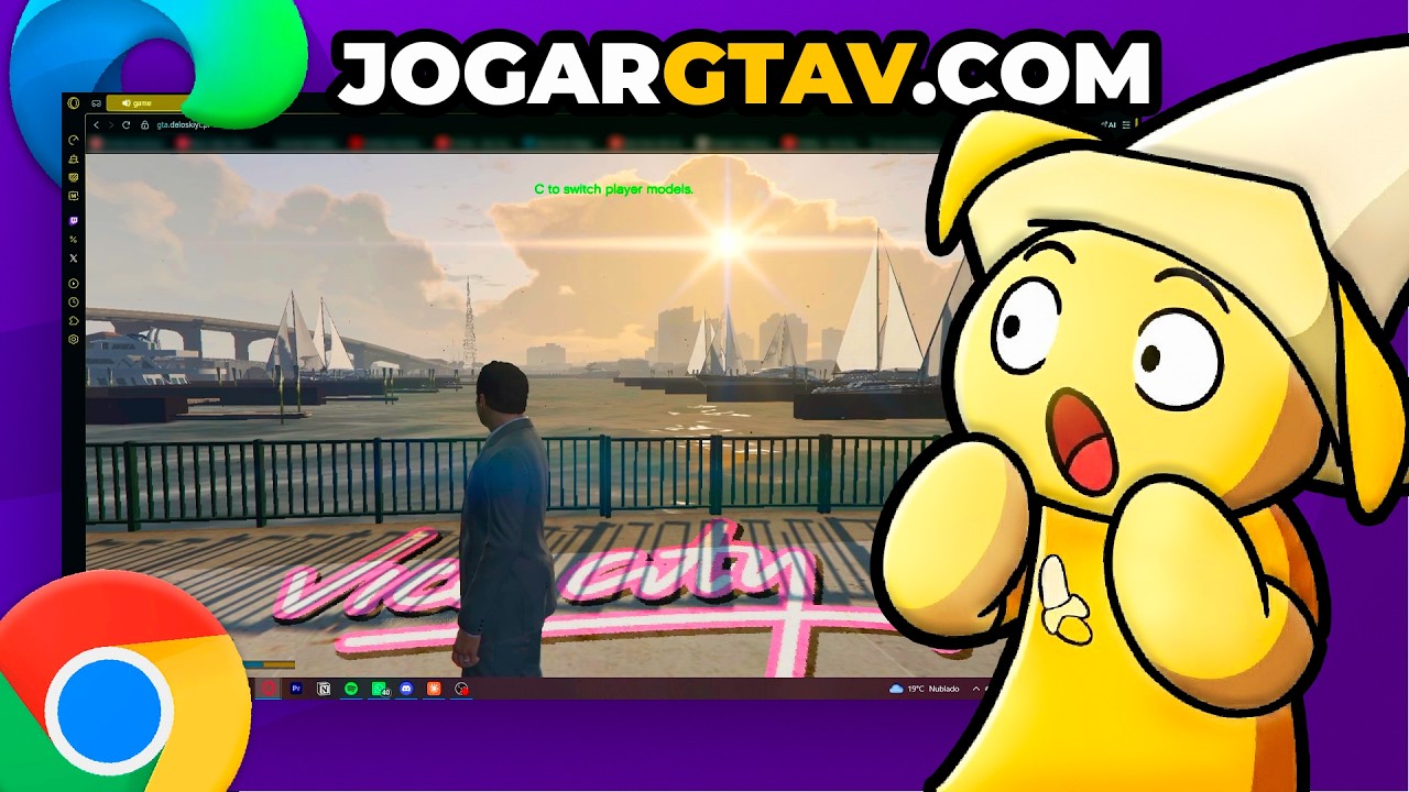 COLOCARAM O GTA V NO BROWSER DE NOVO!! TEM O MAPA DO GTA 6