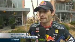 Webber Crashes In Korea