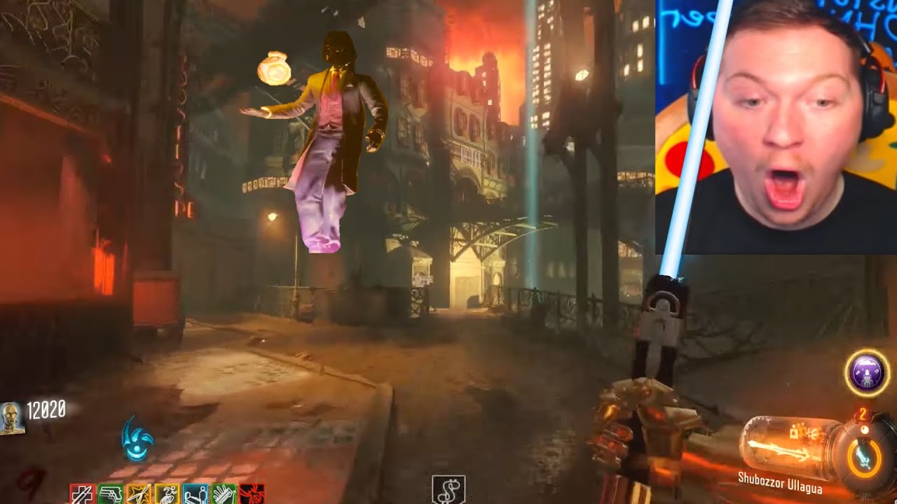 🍕THE RAREST MELEE WEAPON IN ZOMBIES!! (Secret Lightsaber)🍕 YouTube