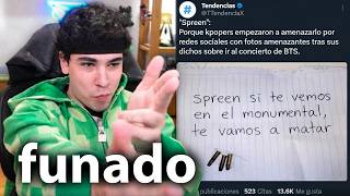 AMENAZAN A SPREEEN LAS ARMYS DE BTS 💀🙏🔥