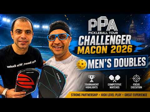 Men’s Doubles 4.5 | Match 3 | PPA Challenger Macon 2026
