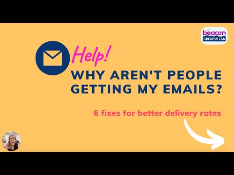 Why aren't people getting my emails?