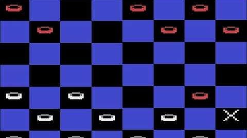 Checkers USA ATARI 2600 VCS HYPERSPIN NOT MINE VIDEO COMPUTER SYSTEM
