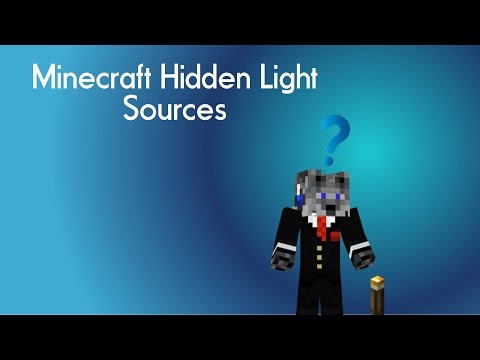 Minecraft Hidden Light Sources