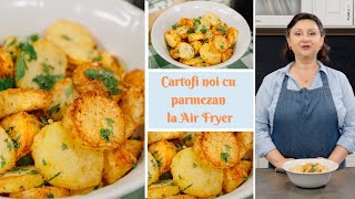 Cartofi Noi Cu Parmezan Rumeni i Gustoi n Doar 25 De Minute La Air Fryer