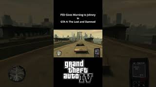 Celebrity Johnny Tells the Fed Agent to F**k Off | GTA 4: The Lost and Damned Shorts Profile