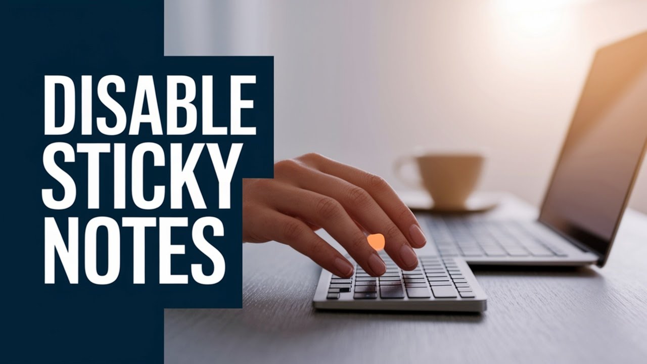 How To Turn Off Sticky Notes Background Apps In Windows 10/11