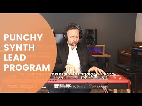 Punchy Synth Lead Sound Demo and Program Details - FREE Nord Stage 3 Worship Program!